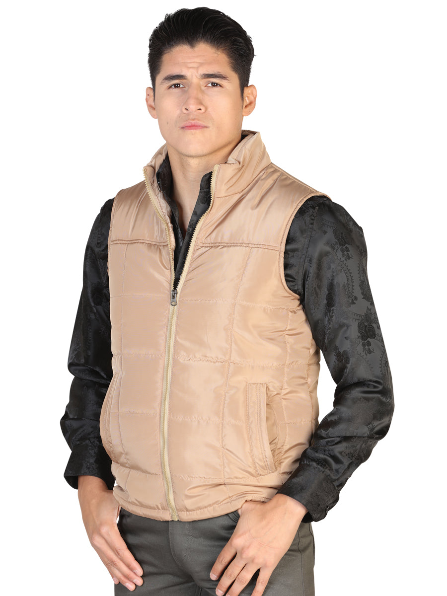 Chaleco de Hombre El General 2019-211 Casual en 100% Poliéster Color Café 43162