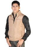 Chaleco de Hombre El General 2019-211 Casual en 100% Poliéster Color Café 43162