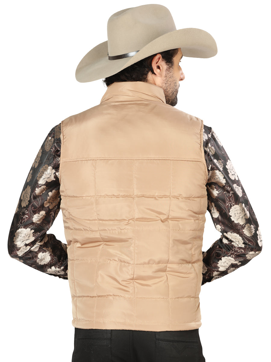 Chaleco de Hombre El General 2019-211 Casual en 100% Poliéster Color Café 43162