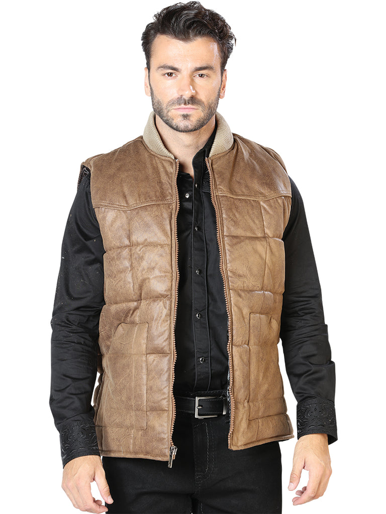 Chaleco de Hombre El General Color Tan 43318