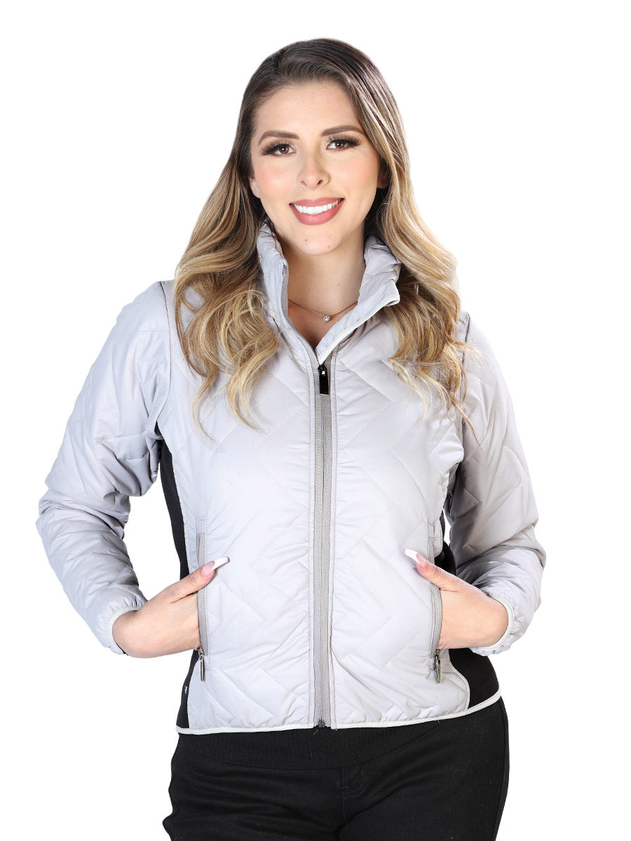 Chamarra de Mujer El General NO.9 Color Gris 43333