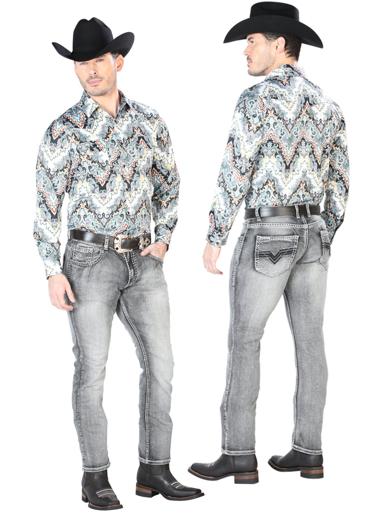 Pantalón de Mezclilla de Hombre El General CT-610 en Mezclilla Color Negro 43480