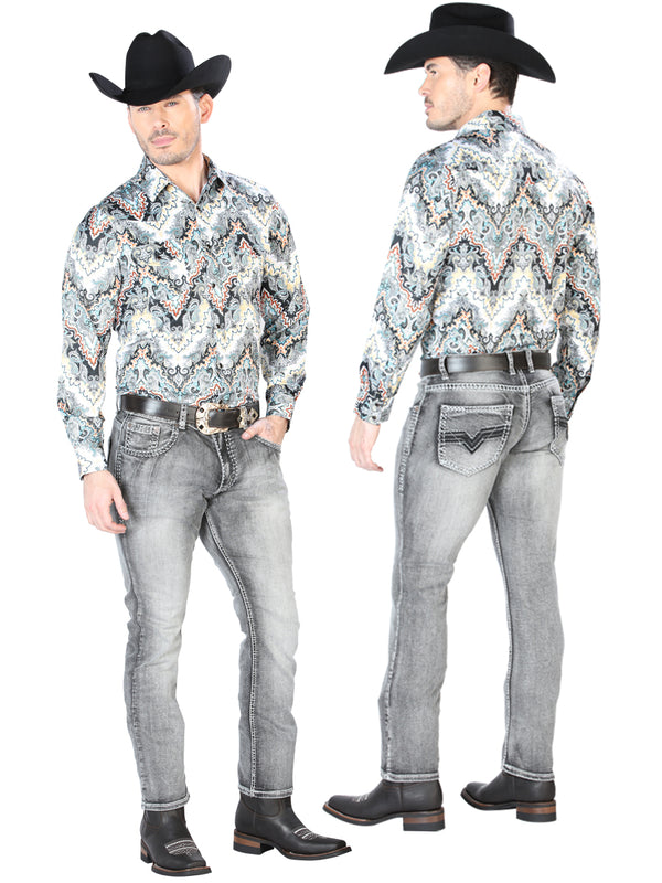 Pantalón de Mezclilla de Hombre El General CT-610 en Mezclilla Color Negro 43480