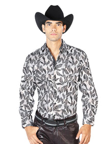 Blanco Casual Manga Larga Camisa 43587