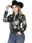 Blusa L/ Manga El Señor De Los Cielos 97%Poly 3%Lycra Negro 43899