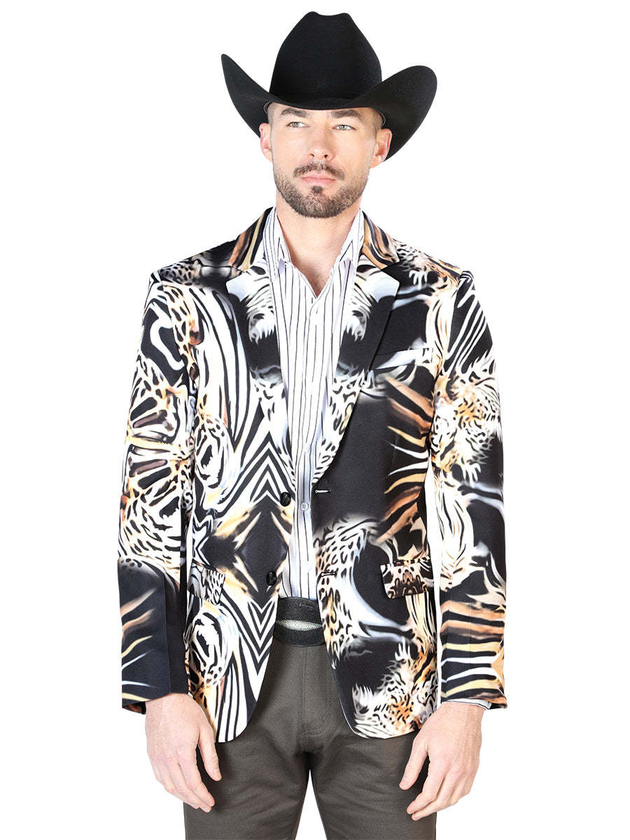 BLAZER el Señor de los Cielos 1137-4 97%Poliéster 3%LYCRA BLANCO en 97% Poliéster 3% Lycra Color Negro/Dorado 44001