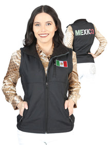 CHALECO EL GENERAL Polar Bonded Mujer 100% POLIESTER Negro 44133