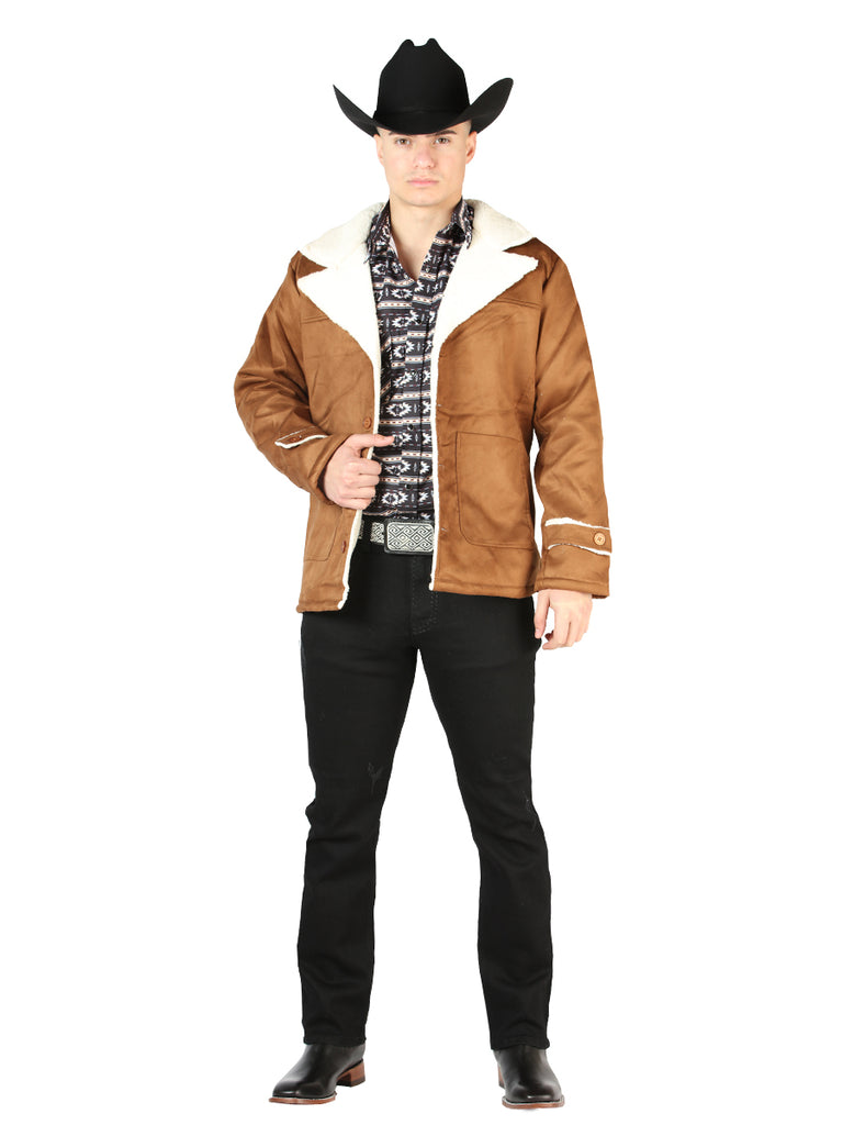 Chamarra de Hombre El General Color Tan 44139