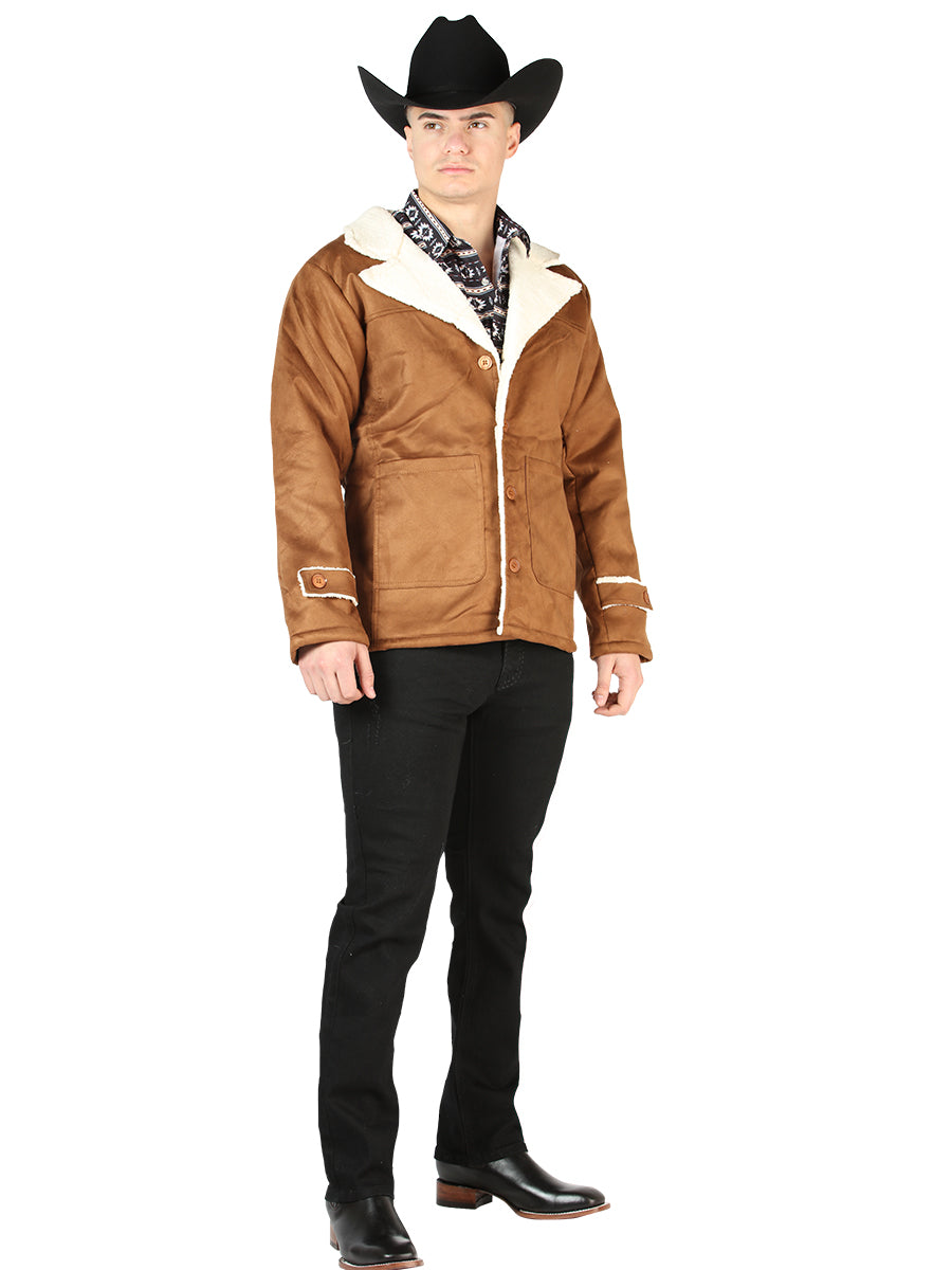 Chamarra de Hombre El General Color Tan 44139