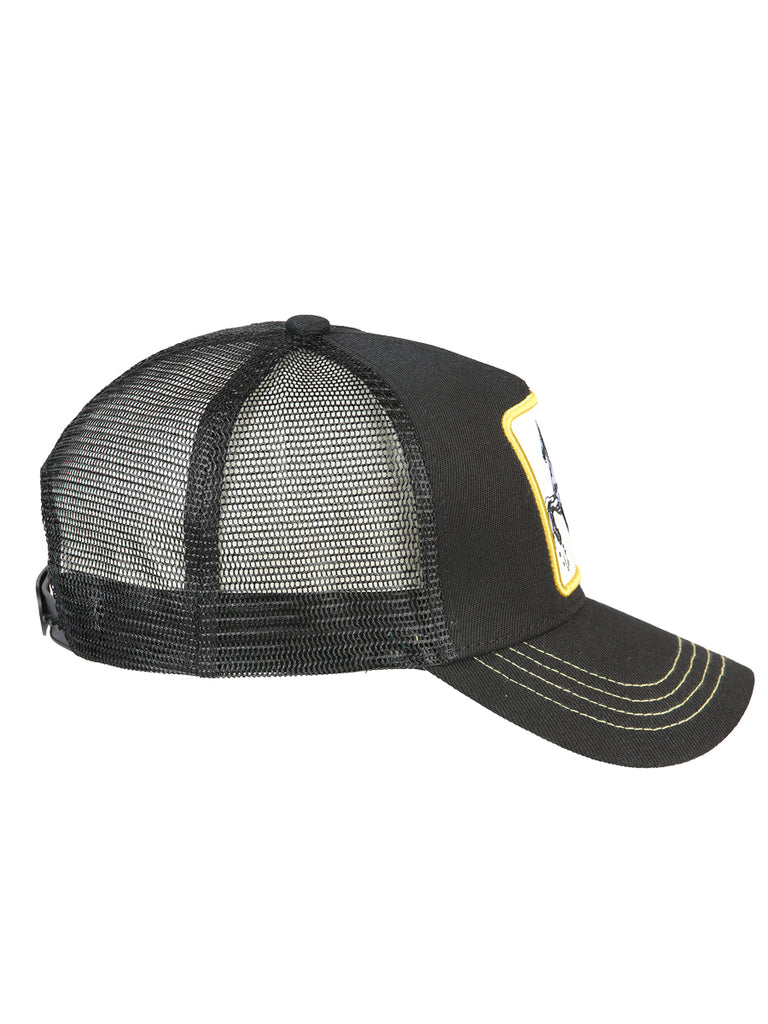 Sombrero Vaquero de Hombre El General en Tela Color Negro/Amarillo 44374