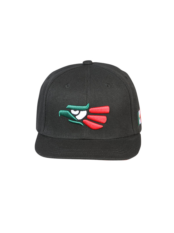 Sombrero Vaquero de Hombre El General en Tela Color Negro/Tricolor 44376