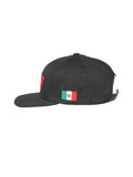 Sombrero Vaquero de Hombre El General en Tela Color Negro/Tricolor 44376