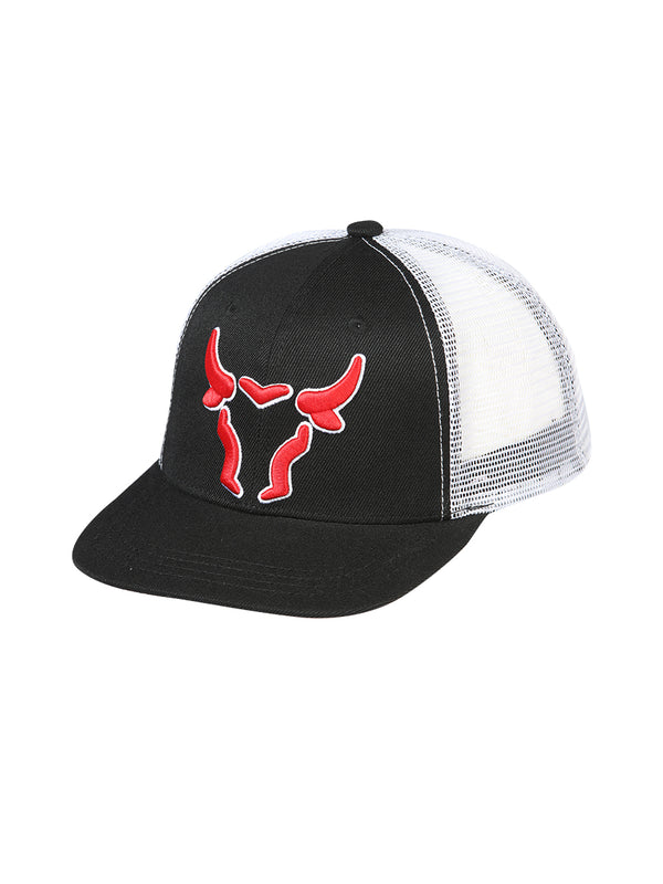 Sombrero Vaquero de Hombre El General en Tela Color Negro/Blanco 44377