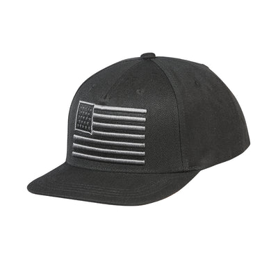 Gorra El General Usa Flag Tela Negro 44379