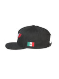 Sombrero Vaquero de Hombre El General en Tela Color Negro/Tricolor 44382