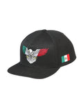 Sombrero Vaquero de Hombre El General en Tela Color Negro/Tricolor 44382