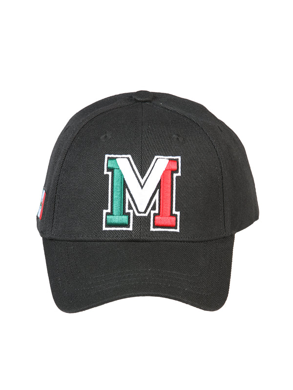 Sombrero Vaquero de Hombre El General en Tela Color Negro/Tricolor 44384