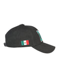 Sombrero Vaquero de Hombre El General en Tela Color Negro/Tricolor 44384