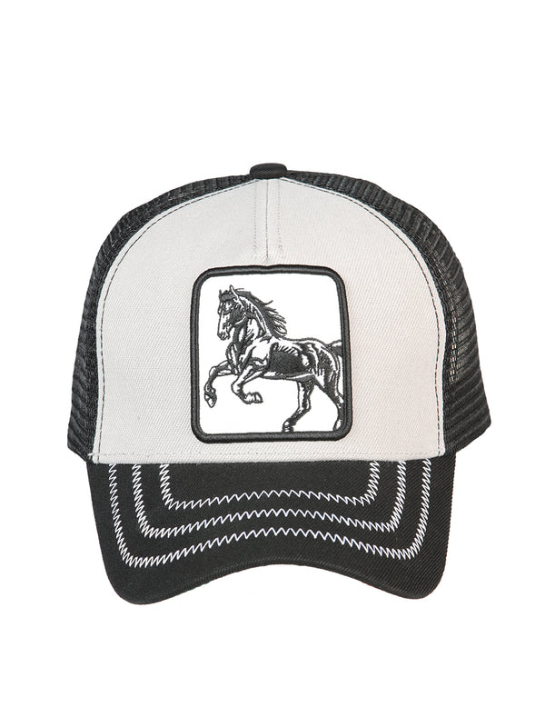 Sombrero Vaquero de Hombre El General en Tela Color Gris/Negro 44390
