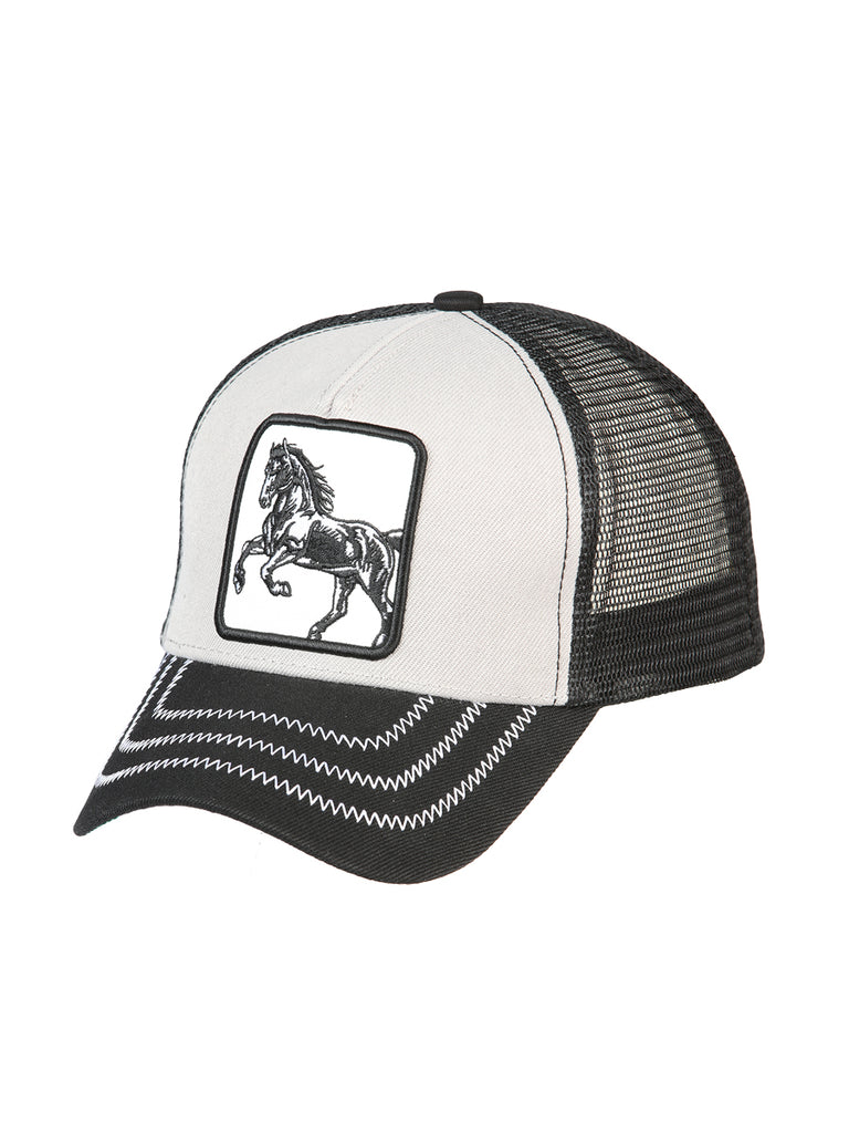 Sombrero Vaquero de Hombre El General en Tela Color Gris/Negro 44390
