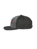 Sombrero Vaquero de Hombre El General en Tela Color Negro/Rojo 44391