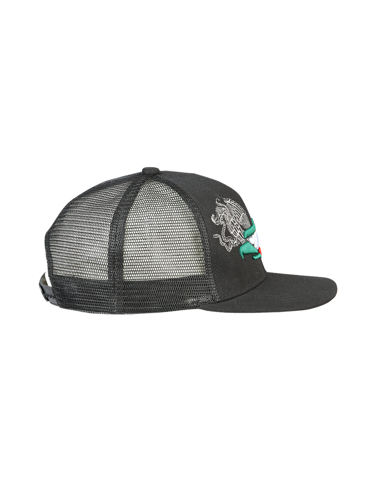 Sombrero Vaquero de Hombre El General en Tela Color Negro/Tricolor 44392