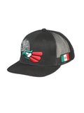 Sombrero Vaquero de Hombre El General en Tela Color Negro/Tricolor 44392