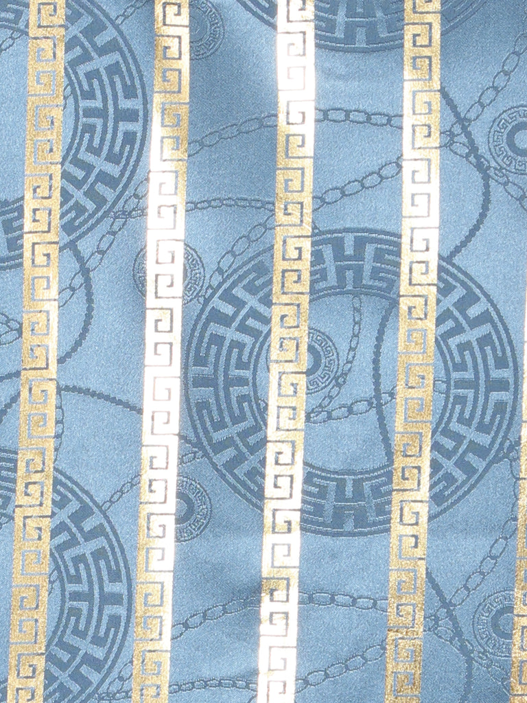 Camisa Vaquera de Hombre El Señor de los Cielos Manga Larga Casual en 97% Poliéster 3% Spandex Color Azul Marino 44580