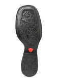 Bota Vaquera Rodeo Mujer El General Piel Nobuck Bovino Café - Modelo 44642