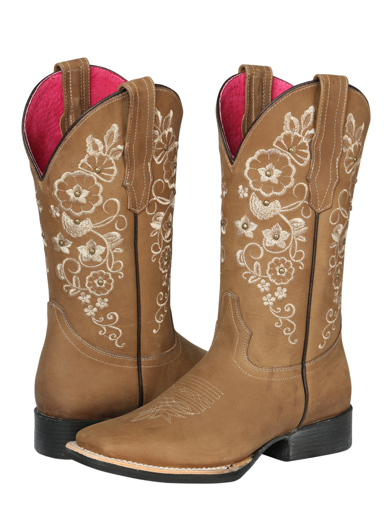 Bota Rodeo Dama El General Vdm-sh13 Crazy Tabaco 44643