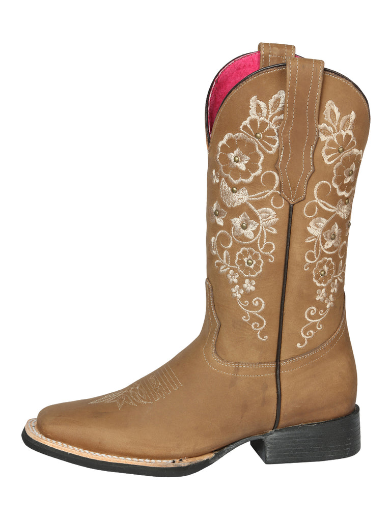 Bota Rodeo Dama El General Vdm-sh13 Crazy Tabaco 44643