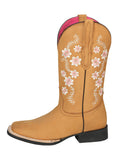 Bota Vaquera Rodeo Mujer El General Piel Nobuck Bovino Durazno - Modelo 44644