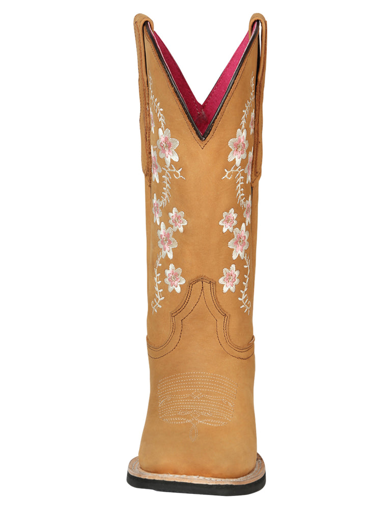 Bota Vaquera de Mujer El General Rodeo en Piel Nobuck 44644