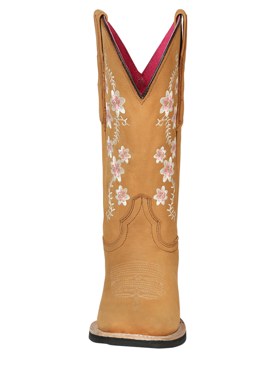 Bota Vaquera de Mujer El General Rodeo en Piel Nobuck 44644