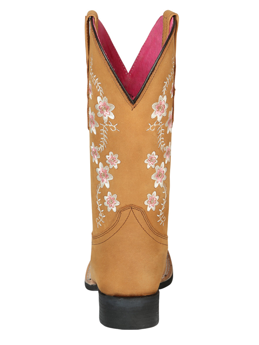 Bota Vaquera de Mujer El General Rodeo en Piel Nobuck 44644