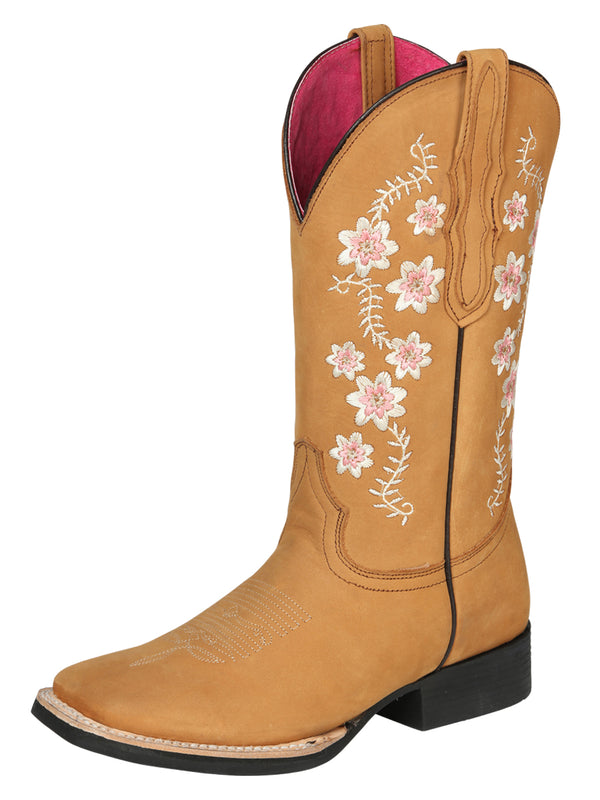 Bota Vaquera - el Geneal Rodeo - Woman Nobuk - Peach 44644