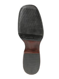 Bota Vaquera Rodeo Hombre El General Piel Bovino Grabado Pirarucú Café - Modelo 44664