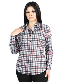 el General - Casual Long - Sleeve Camisa - Negro/blanco 44720