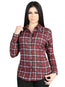 el General - Casual Long - Sleeve Camisa - Rojo/negro 44727