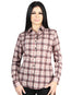 el General - Casual Long - Sleeve Camisa - Beige/rojo 44728
