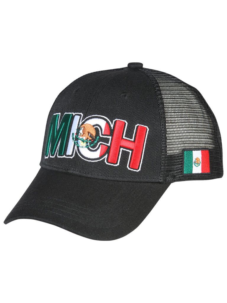 Sombrero Vaquero de Hombre El General CB/MICH en Tela Color Negro 44784