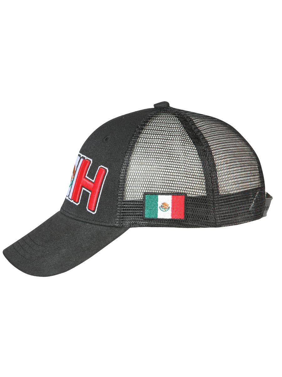 Sombrero Vaquero de Hombre El General CB/CHIH en Tela Color Negro 44786