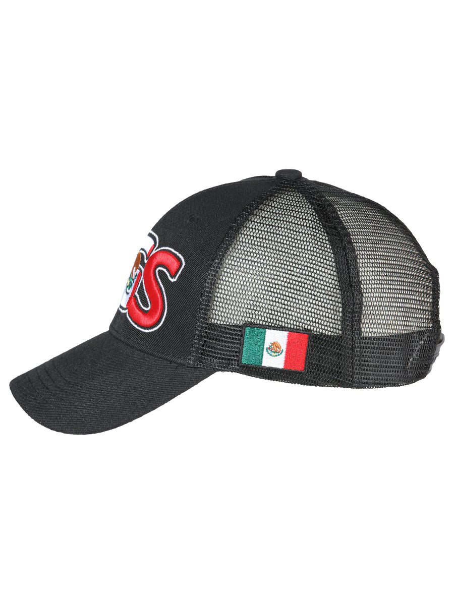 Sombrero Vaquero de Hombre El General CB/AGS en Tela Color Negro 44802