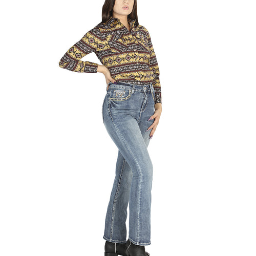 Pantalón de Mezclilla de Mujer Centenario en Mezclilla Color Azul 44821