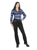Pantalón de Mezclilla de Mujer Centenario en Mezclilla Color Negro 44822