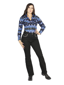 Dama Negro Centenario Pantalón de Mezclilla 44822