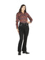Dama Negro Centenario Pantalón de Mezclilla 44825