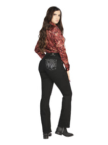Dama Negro Centenario Pantalón de Mezclilla 44828