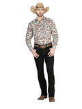 Pantalón de Mezclilla de Hombre Centenario ZD-1002 en Mezclilla Color Negro 44834