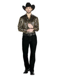 Pantalón de Mezclilla de Hombre Centenario ZD-1008 en Mezclilla Color Negro 44840